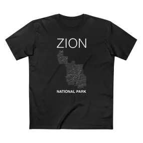 Zion National Park T-Shirt Lines